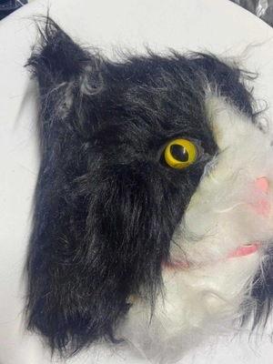 maska kota dla dorosłych