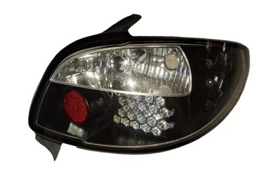 Лампи задні peugeot 206 hb led black фото №1