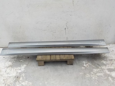 24 bmw 3 e46 compact накладки пороговые фото №1