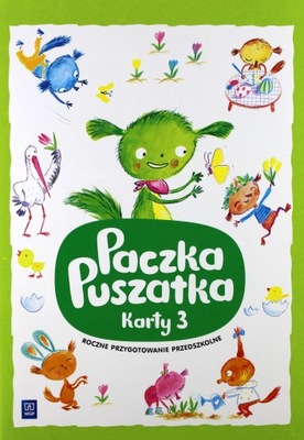 PACZKA PUSZATKA KARTY 3 ROCZNE PRZYGOTOWANIE PRZEDSZKOLNE WSIP