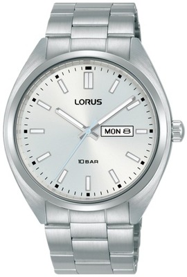 Klasyczny zegarek męski na bransolecie LORUS RH371AX9 +GRAWER, gratis