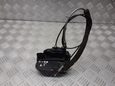 Замок дверь левый задняя nissan tiida 2pin фото №1