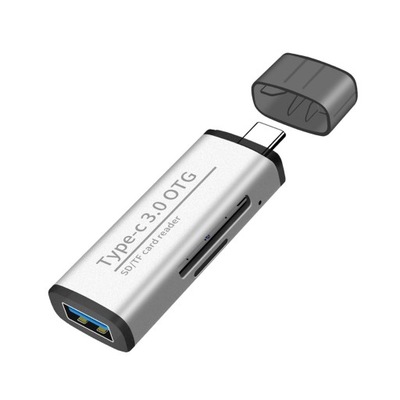 Czytnik kart SPU-CR03 USB-C na SD micro SD USB OTG