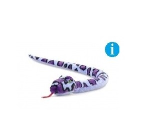 DUBI Maskotka Wąż 100cm fioletowy