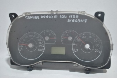 Лічильник прилади fiat grande punto iii 51803117 фото №1