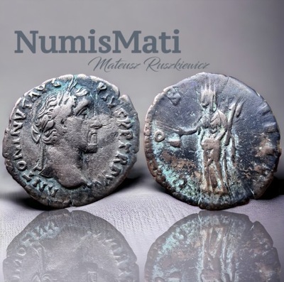 NumisMATI WS645 Denar Antoninus Pius 131-161 srebro, 2.97g/18mm