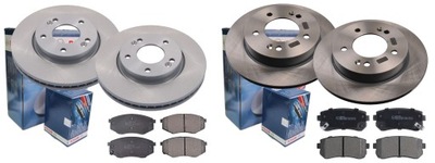 Тормозные диски тормозные колодки p+t bosch hyundai ix20 фото №1
