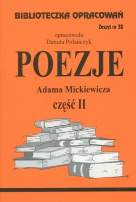 Biblioteczka Opracowań Poezje Adama Mickiewicza c