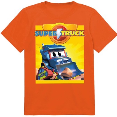 T-SHIRT KOSZULKA 116 SUPER CIĘŻARÓWKA CARL TRUCK