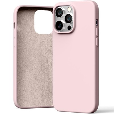 MERCURY SILICONE CASE IPHONE 15 PRO MAX (6.7), PINK SAND / PUDROWY RÓŻ