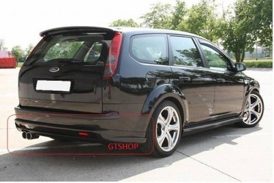 Ford focus 2 ii kombi накладка бампера задняя ms - gt shop фото №1