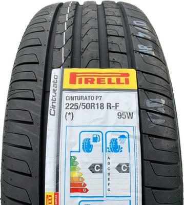 4X PIRELLI P7 CINTURATO 225/50/18 225/50R18 225/50 R18 RUN FLAT BMW X2 ЛІТО