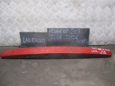 Накладка крышки задняя lak.ekqd peugeot 207 06-12 r фото №1
