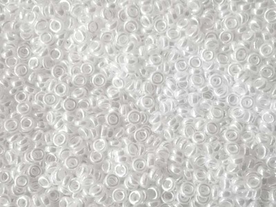 Koraliki Miyuki Spacer Beads 2,2x1 mm White Pearl Ceylon SPR0420