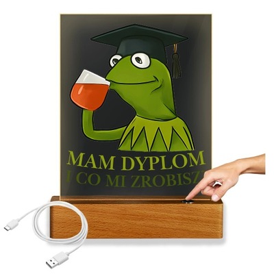 Lampka Led Biurkowa Prezent Absolutorium Koniec Studiów Prezent Dla Student