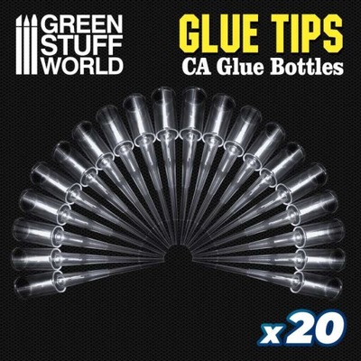GSW - 20x Precision tips for Super Glue Bottles