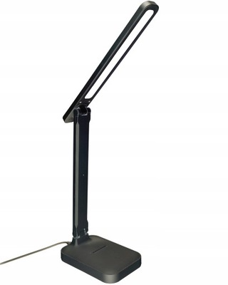 Szkolna lampka biurkowa lampa na biurko LED czarna