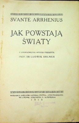 Jak powstają światy 1910 r