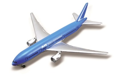 MAISTO Samolot pasażerski Boeing 777-200 Niebieski 15088