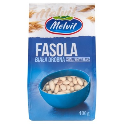 Melvit Fasola biała drobna 400 g