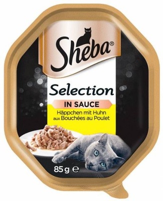 Sheba Selection in Sauce Adult Kurczak op. 85g