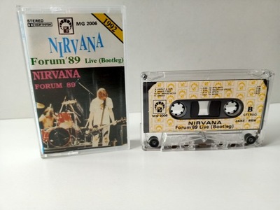 Nirvana - Forum 1989 Live - Kaseta