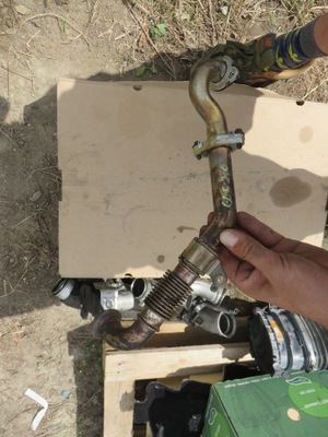 Mercedes glc x253 труба шланг egr x фото №1