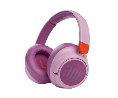 Słuchawki bezprzewodowe nauszne JBL JR 460 BT Kids ANC bluetooth 5.0 różowe