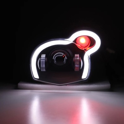 ROJO STYL REJILLAS DIODO LUMINOSO LED HILOW BEAM DRL BMW G6  