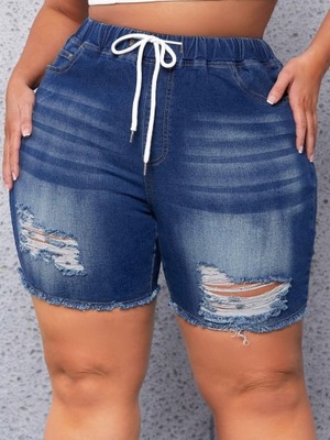 SHEIN SPODENKI RIPPED JEANS HWV NI3__48