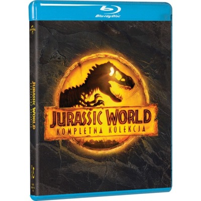 JURASSIC WORLD 1-6 Kompletna Kolekcja Filmów 6BD