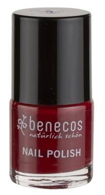 BENECOS Lakier do paznokci CHERRY RED czerwony