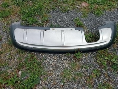 Бампер задня задній дифузор хром audi q3 8u0807835a фото №1