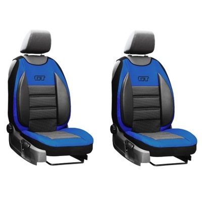 ESTERAS DE CUERO GT JUEGO PARTE DELANTERA NIEBIESKIE SEAT  