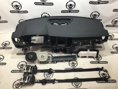 Volvo v90 v 90 ii приборная панель консоль подушка безопасности ремни оригинал демонтаж фото №1