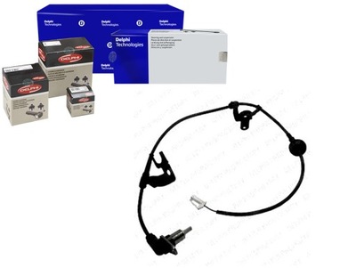 Датчик, швидкість обертова колеса delphi ss20077 фото №1