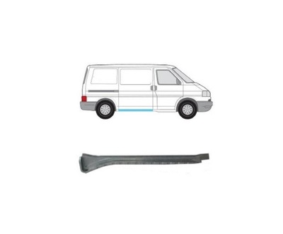 PODSZYBIE VW TRANSPORTER T4 09.90-- 9558012 PRAWE