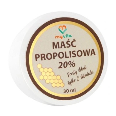 Maść propolisowa 20% 30 ml Myvita