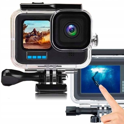 Obudowa Podwodna Wodoodporna Dotykowa 50m do Kamer GoPro Hero 12 11 10 9