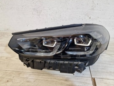 Фара ліва bmw x3 x4 g01 g02 рестайлінг  full led чорна фото №1