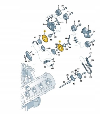 RUEDA DISTRIBUCIÓN AUDI A4 3.0 TFSI 08-  