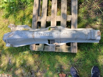 Honda prelude v защита тепловая выхлоп / вала алюминиевая фото №1