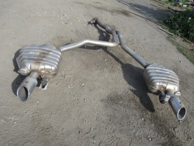 Audi a8 d4 гаситель выхлоп правый 4h0253611 фото №1