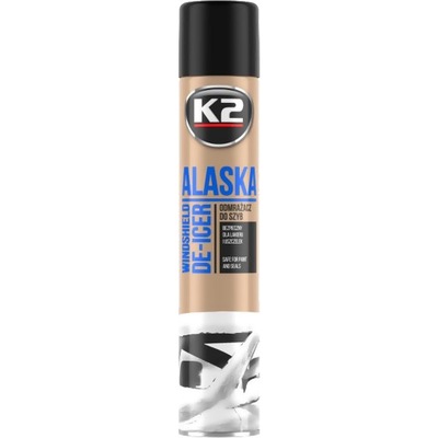 K2 ALASKA odmrażacz do szyb 750ml SPRAY