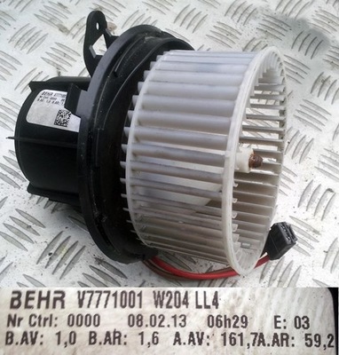 VENTILADOR SOPLADORES V7771001 BEHR MERCEDES W204  