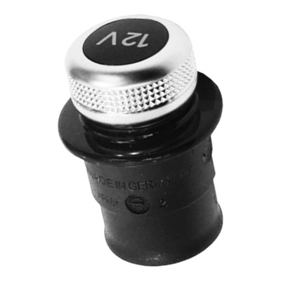 Заглушка решітка радіатора роз'єм прикурювача vw audi 12v фото №1