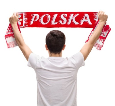 Szalik Kibica POLSKA Polski Reprezentacja 130 cm