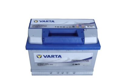 VARTA АККУМУЛЯТОР 12V 70AH/760A L- 278X175X190 PROFESSIONAL DUAL PURPOSE EFB