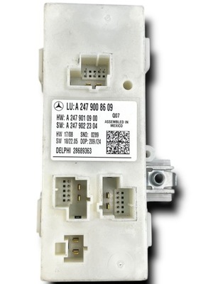 Mercedes w247 модуль блок керування кришки багажника a2479008609 фото №1