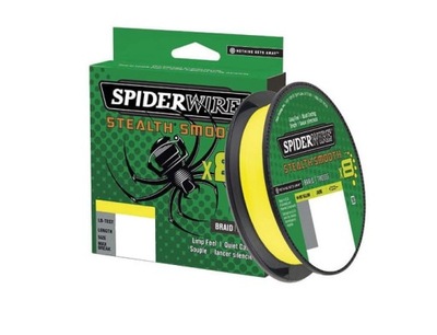 SPIDERWIRE STEALTH SMOOTH 8 YELLOW 0,19mm 150m